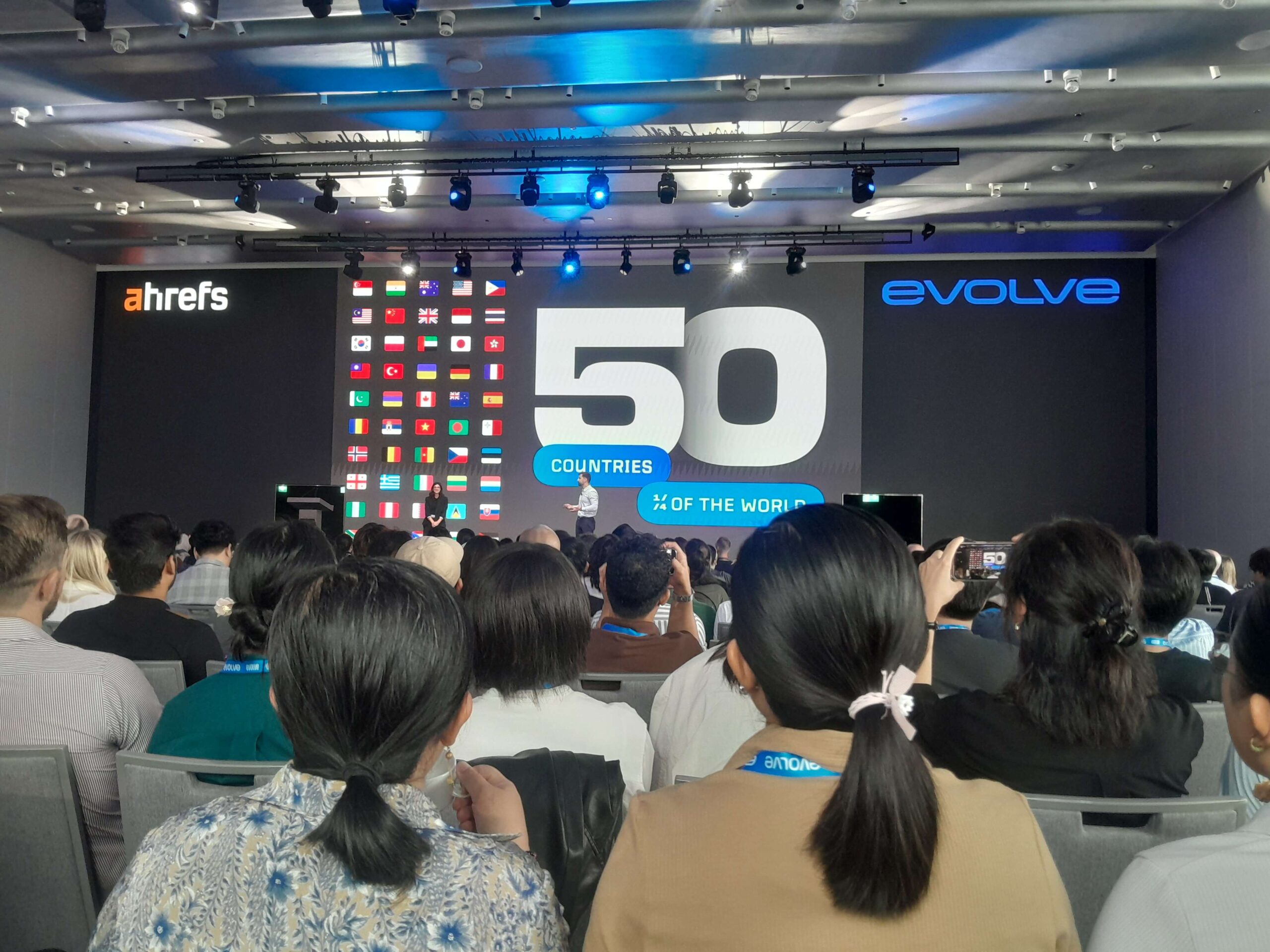 Sentosa team at Ahrefs Evolve Singapore